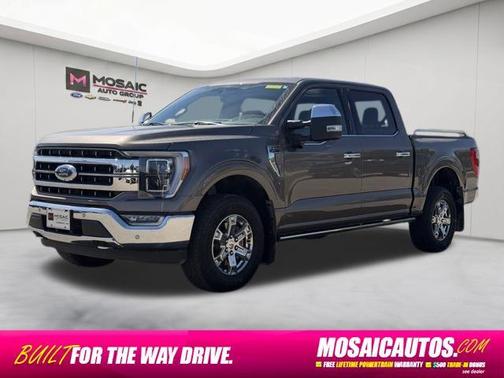Stone Gray Metallic 2022 Ford F-150 Lariat