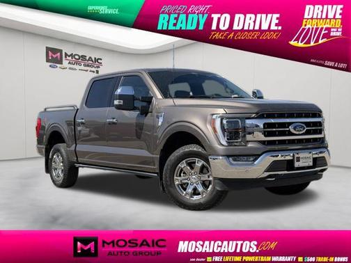 Stone Gray Metallic 2022 Ford F-150 Lariat