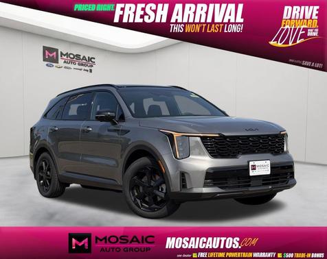Volcanic Sand 2026 Kia Sorento Hybrid SX Prestige