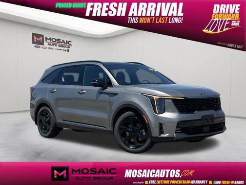 Volcanic Sand 2026 Kia Sorento Hybrid SX Prestige