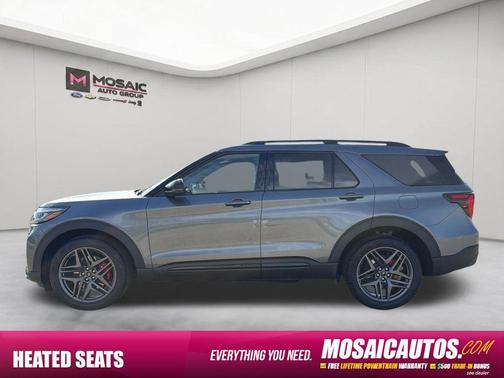 Carbonized Gray Metallic 2026 Ford Explorer ST