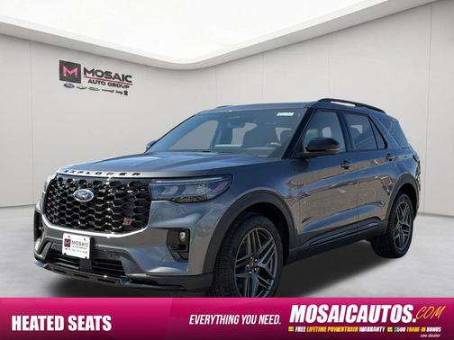 Carbonized Gray Metallic 2026 Ford Explorer ST
