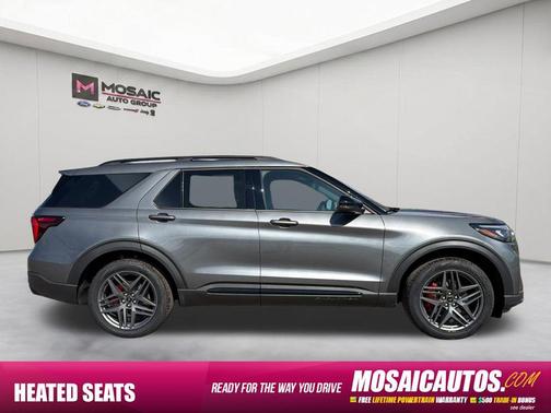 Carbonized Gray Metallic 2026 Ford Explorer ST