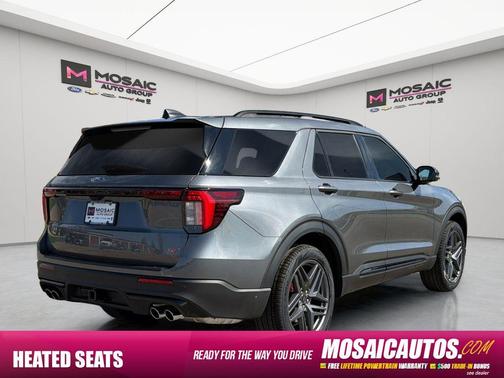 Carbonized Gray Metallic 2026 Ford Explorer ST