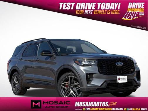 Carbonized Gray Metallic 2026 Ford Explorer ST