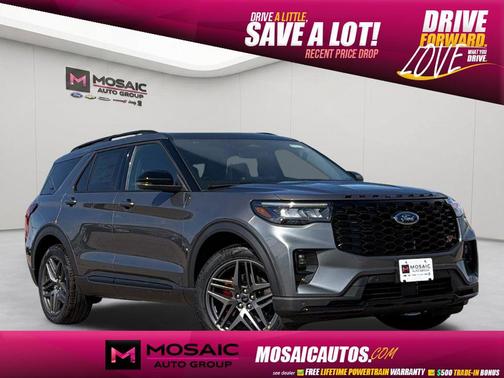 Carbonized Gray Metallic 2026 Ford Explorer ST