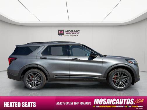 Carbonized Gray Metallic 2026 Ford Explorer ST