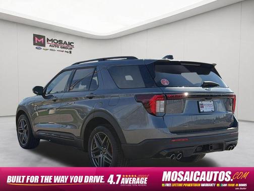 Carbonized Gray Metallic 2026 Ford Explorer ST