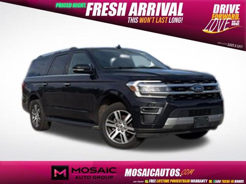 Agate Black Metallic 2024 Ford Expedition Max Limited