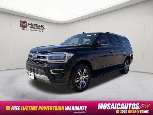 Agate Black Metallic 2024 Ford Expedition Max Limited