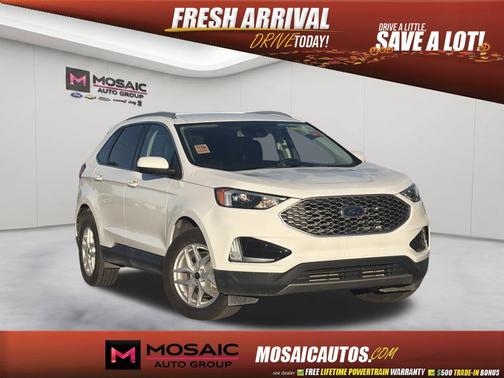 Oxford White 2024 Ford Edge SEL