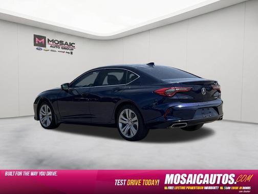 sparkle silver met 2022 Acura TLX Technology