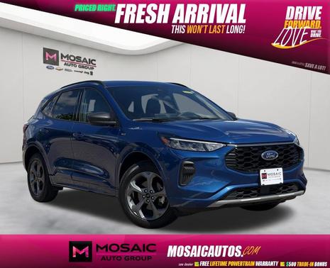 Atlas Blue Metallic 2023 Ford Escape ST-Line