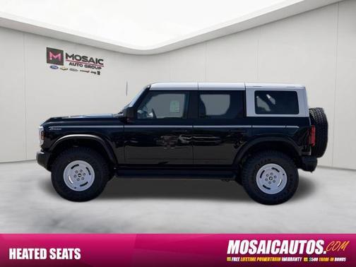Shadow Black 2026 Ford Bronco Heritage Edition