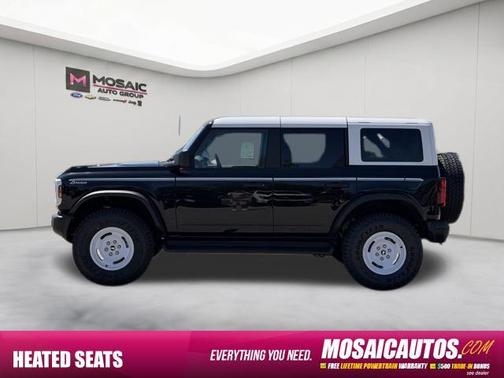 Shadow Black 2026 Ford Bronco Heritage Edition
