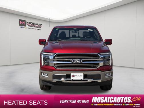 Ruby Red Metallic Tinted Clearcoat 2026 Ford F-150 King Ranch