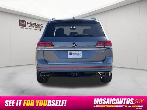 Pyrite Silver Metallic 2021 Volkswagen Atlas 3.6L SE w/Technology