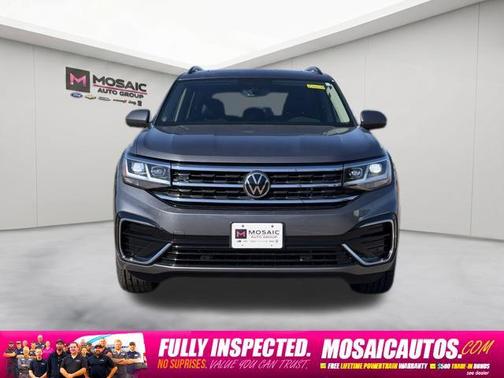 Pyrite Silver Metallic 2021 Volkswagen Atlas 3.6L SE w/Technology