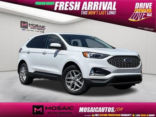 Oxford White 2023 Ford Edge SEL
