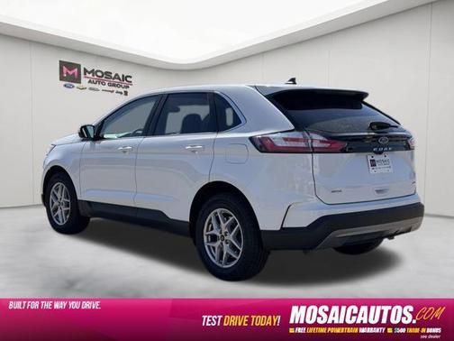Oxford White 2023 Ford Edge SEL
