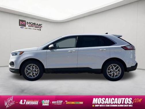 Oxford White 2023 Ford Edge SEL