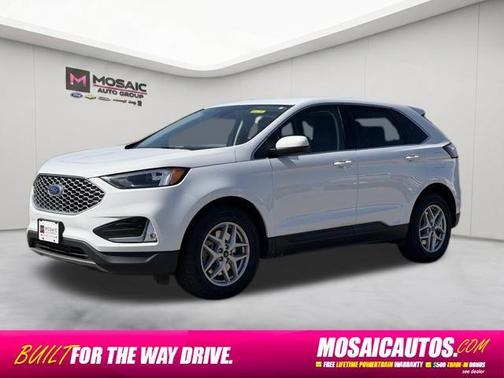 Oxford White 2023 Ford Edge SEL