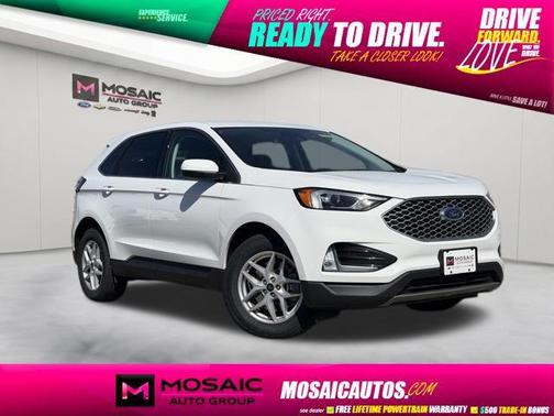 Oxford White 2023 Ford Edge SEL