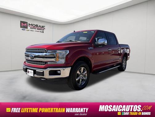 Rapid Red Metallic Tinted Clearcoat 2020 Ford F-150 Lariat