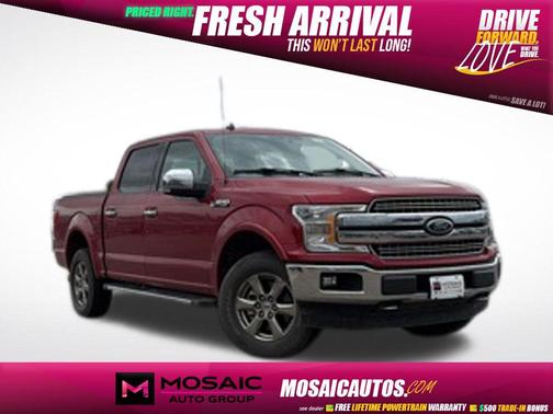 Rapid Red Metallic Tinted Clearcoat 2020 Ford F-150 Lariat