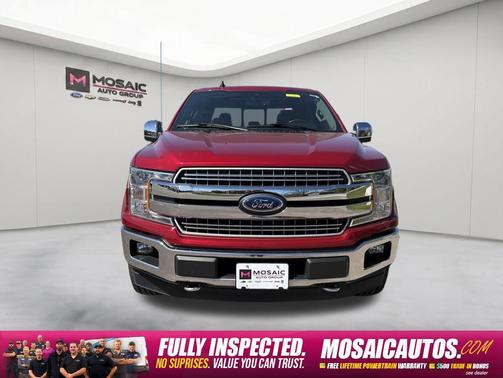 Rapid Red Metallic Tinted Clearcoat 2020 Ford F-150 Lariat