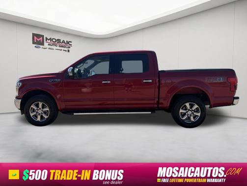 Rapid Red Metallic Tinted Clearcoat 2020 Ford F-150 Lariat