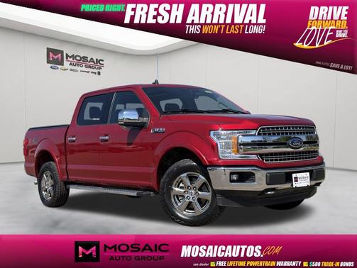Rapid Red Metallic Tinted Clearcoat 2020 Ford F-150 Lariat