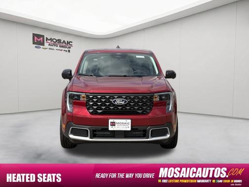 Ruby Red Metallic Tinted Clearcoat 2026 Ford Maverick Lariat