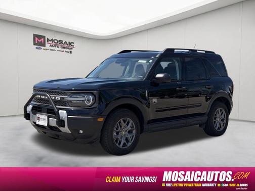 Shadow Black 2025 Ford Bronco Sport Big Bend
