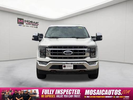Star White Metallic Tri-Coat 2021 Ford F-150 Lariat
