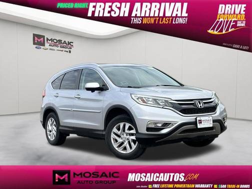 Alabaster Silver Metallic 2016 Honda CR-V EX-L