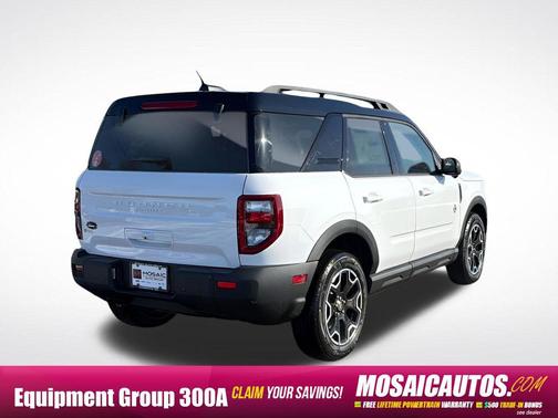 Oxford White 2025 Ford Bronco Sport Outer Banks