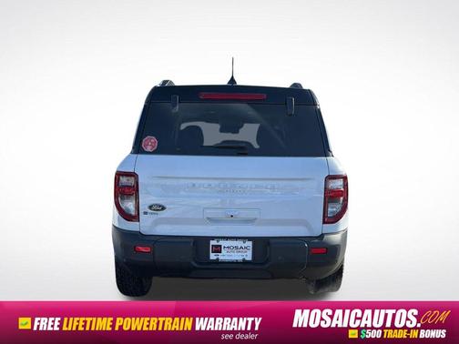 Oxford White 2025 Ford Bronco Sport Outer Banks
