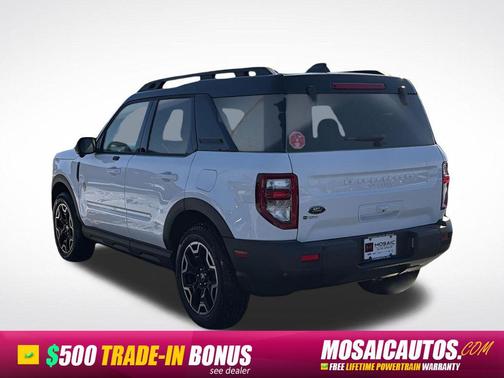 Oxford White 2025 Ford Bronco Sport Outer Banks