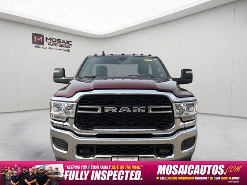 Delmonico Red Pearlcoat 2024 RAM 3500 Tradesman Regular Cab 4x4 8' Box