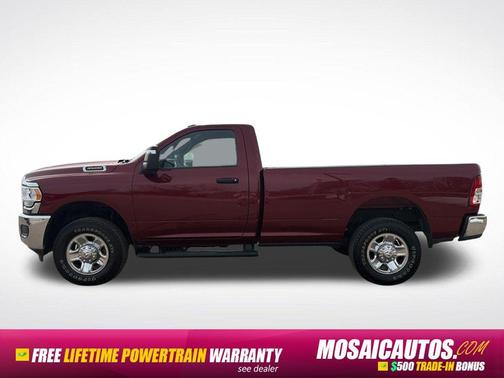 Delmonico Red Pearlcoat 2024 RAM 3500 Tradesman Regular Cab 4x4 8' Box