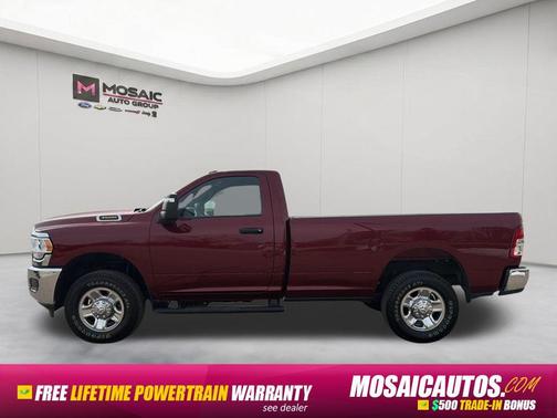 Delmonico Red Pearlcoat 2024 RAM 3500 Tradesman Regular Cab 4x4 8' Box