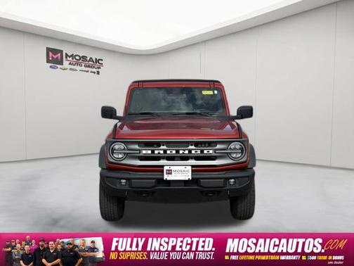 Hot Pepper Red Metallic Tinted Clearcoat 2023 Ford Bronco Big Bend