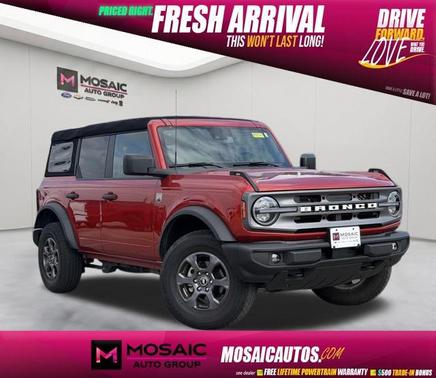 Hot Pepper Red Metallic Tinted Clearcoat 2023 Ford Bronco Big Bend