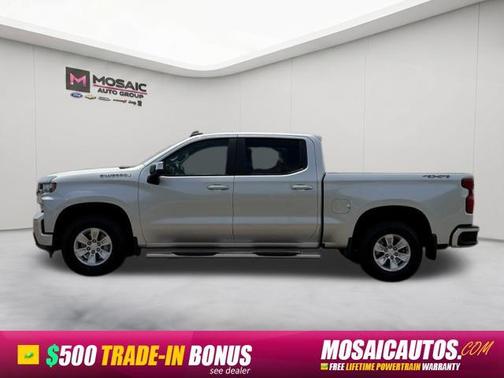 Silver Ice Metallic 2021 Chevrolet Silverado 1500 LT