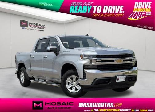 Silver Ice Metallic 2021 Chevrolet Silverado 1500 LT