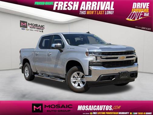 Silver Ice Metallic 2021 Chevrolet Silverado 1500 LT