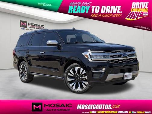 Agate Black Metallic 2024 Ford Expedition Platinum