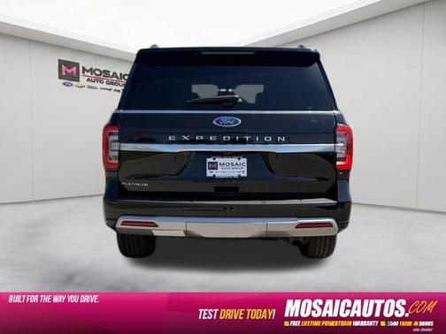 Agate Black Metallic 2024 Ford Expedition Platinum
