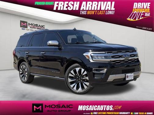 Agate Black Metallic 2024 Ford Expedition Platinum